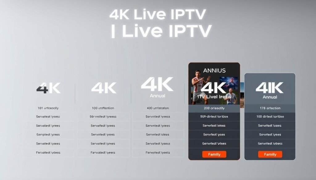4K Live IPTV pricing models options 4K Live IPTV pricing models options
